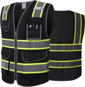 branded reflective vests