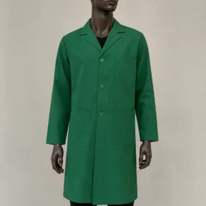 green dustcoat