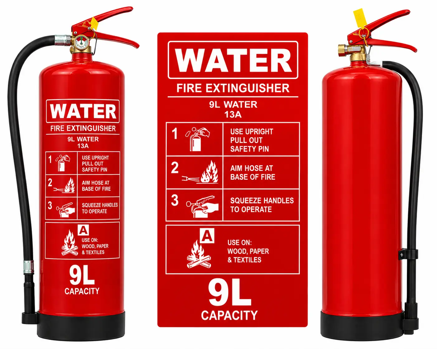 9L water fire extinguisher