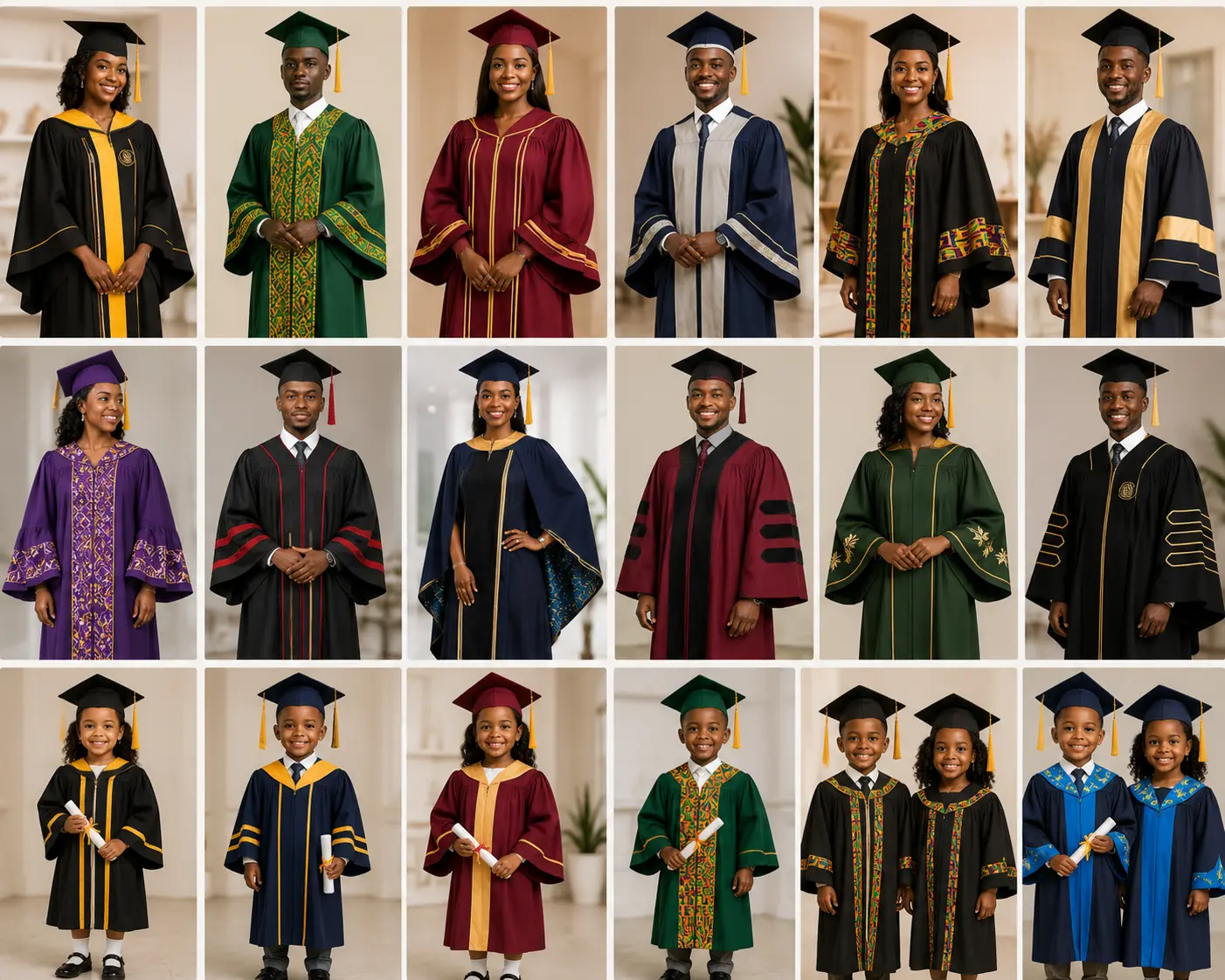 Graduation Gowns for Hire in Kenya