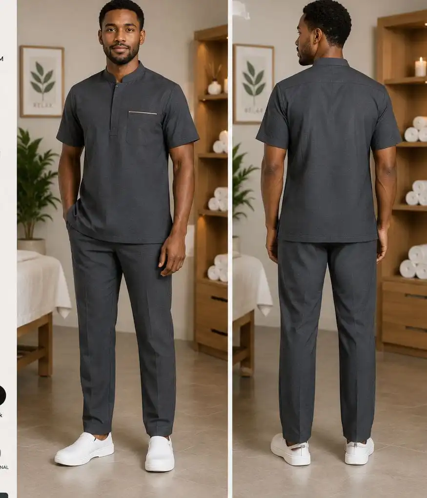 Men's Spa Uniform Set