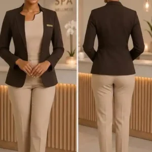 Women's Spa Reception Blazer Uniform